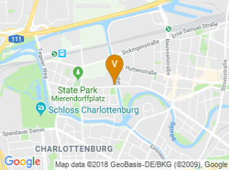 map of Fraunhofer-Institut für Offene Kommunikationssysteme FOKUS