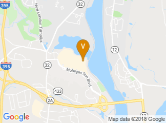 map of Mohegan Sun Convention Center