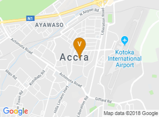 map of BEST WESTERN PREMIER Accra Airport Hotel
