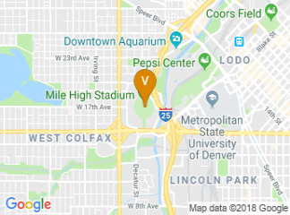 map of Sports Authority Field at Mile High