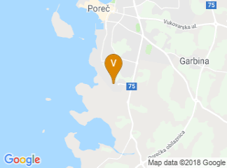 map of Valamar Diamant Hotel 4*