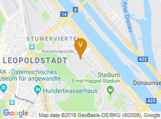 map of Messe Wien Exhibition Congress Center