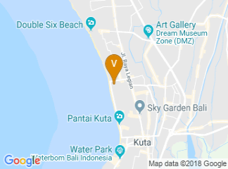 map of Pullman Bali Legian Beach