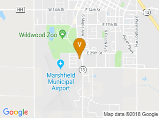 map of Hotel Marshfield