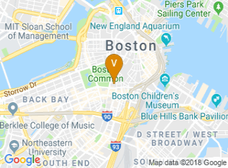 map of The Ritz-Carlton, Boston