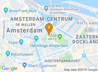map of Amsterdam Hotels