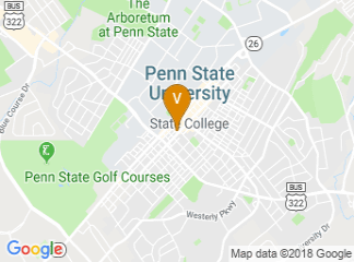 map of Hyatt Place State College