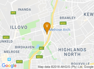 map of The Venue Melrose Arch