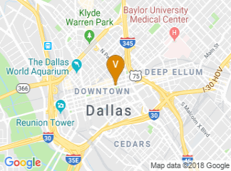 map of UNT Dallas College of Law