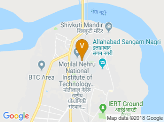 map of MNNIT