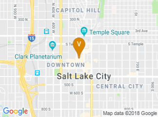 map of Ballet West Academy