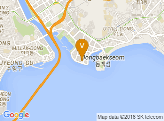 map of Hanwha Resort Haeundae Tivoli