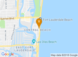 map of Conrad Fort Lauderdale Beach