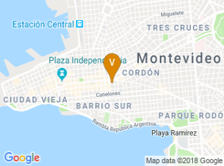 map of Intendencia de Montevideo