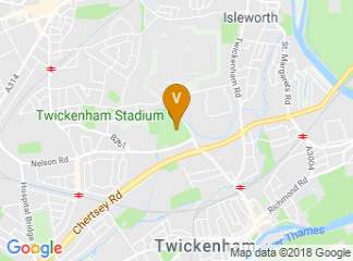 map of Twickenham Stadium