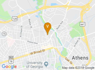 map of Lyndon House Arts Center