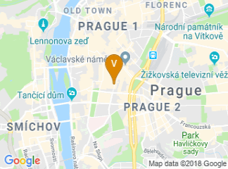 map of Majestic Plaza Prague