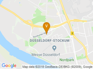 map of Messe Düsseldorf - P2