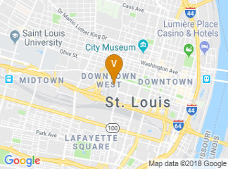 map of St Louis Union Station Hotel