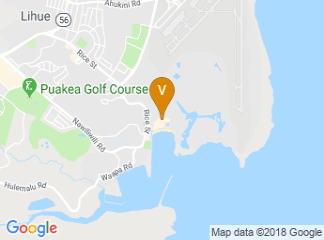 map of Marriott's Kaua'i Beach Club