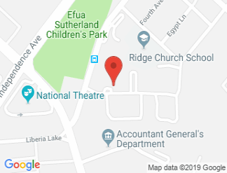 map of Kempinski Hotel Gold Coast City Accra