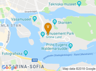 map of Stockholm Cirkus