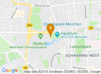 map of Kleine Olympiahalle München