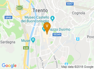 map of University of Trento