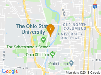 map of Fawcett Center