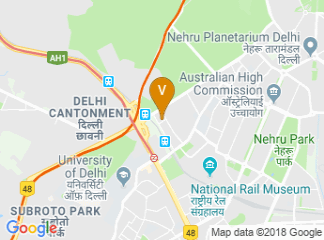 map of Taj Palace, New Delhi