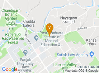 map of PGIMER Chandigarh