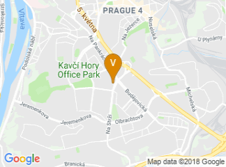 map of Cubex Centrum Praha spol. s r. o.