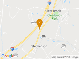 map of Frederick County Fair