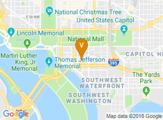 map of Hilton Washington DC National Mall Hotel