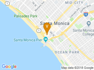 map of BLANKSPACES - Santa Monica Coworking Office Space