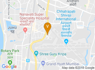 map of Hotel Sahara Star