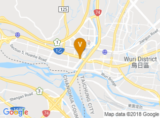 map of Taichung International Exhibition Center