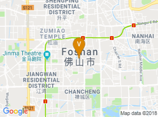 map of Tanzhou International Convention and Exhibition Center