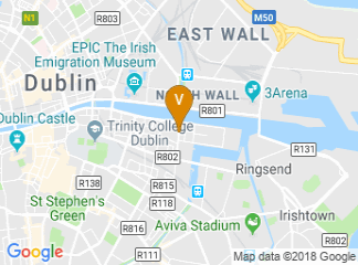 map of Clayton Hotel Cardiff Lane