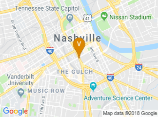 map of JW Marriott Nashville