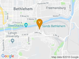 map of Sands Bethlehem