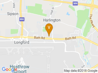 map of Sheraton Skyline Hotel London Heathrow