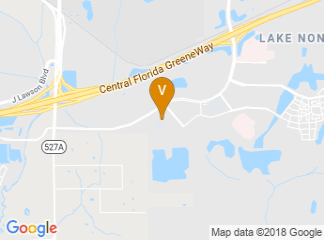 map of UF Research and Academic Center at Lake Nona