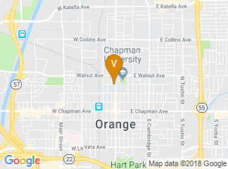 map of Chapman University
