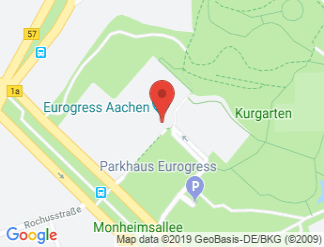 map of Eurogress Aachen