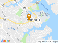 map of Graduate by Hilton Annapolis