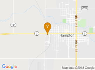 map of Franklin County Convention Center