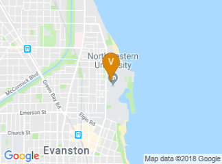 map of Northwestern University Technological Institute