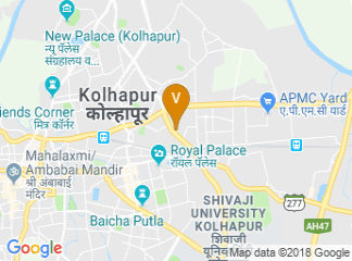 map of Sayaji Hotel, Kolhapur