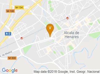map of Rafaelhoteles Forum Alcalá